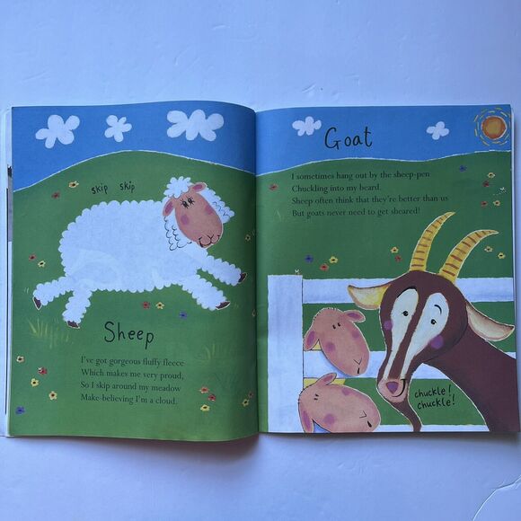 Set Of 2 Childrens Story Books Paperback My Farm Friends and Barnyard Hullabaloo - Picture 10 of 11